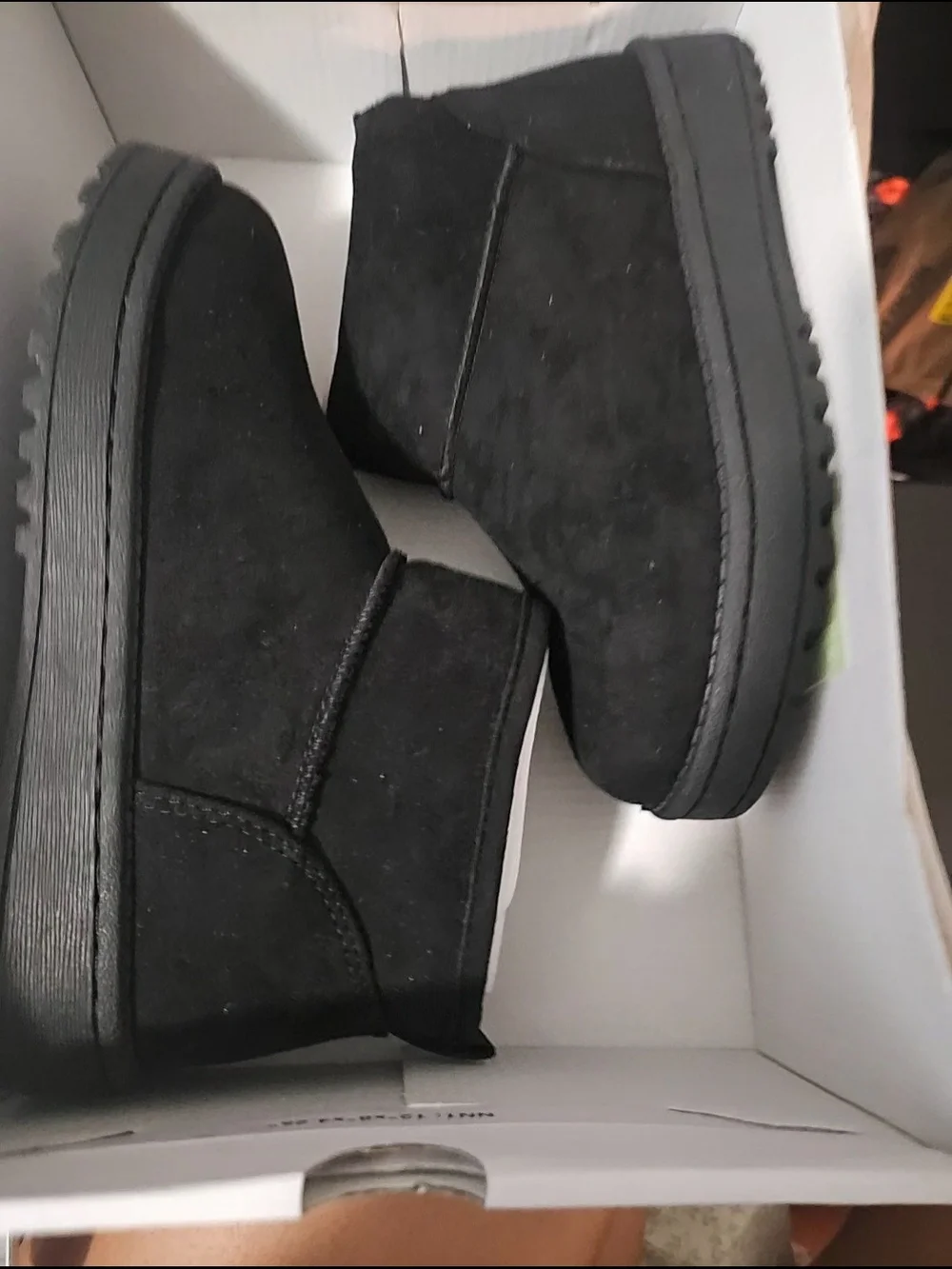 Kohl's Kazz Black Short Ankle Boots